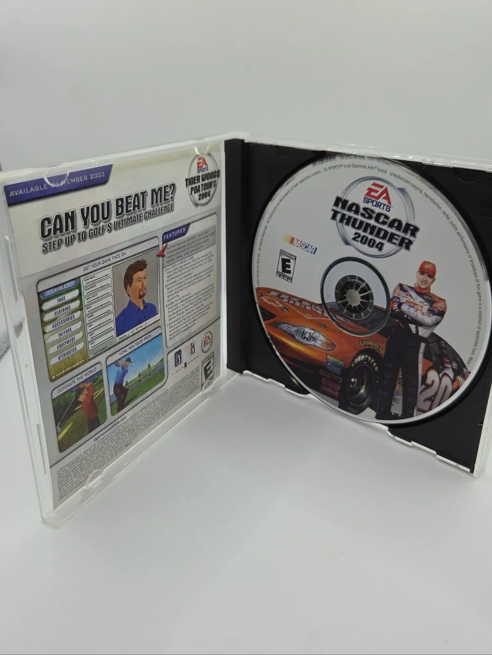 EA Sports NASCAR Thunder 2004 PC Game - Black/White